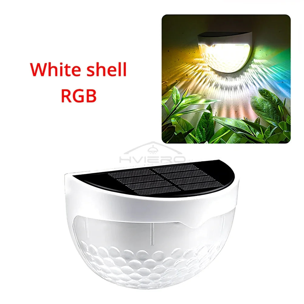LED Solar Waterproof Fence Lamp for Garden Pathway - Smarsty
