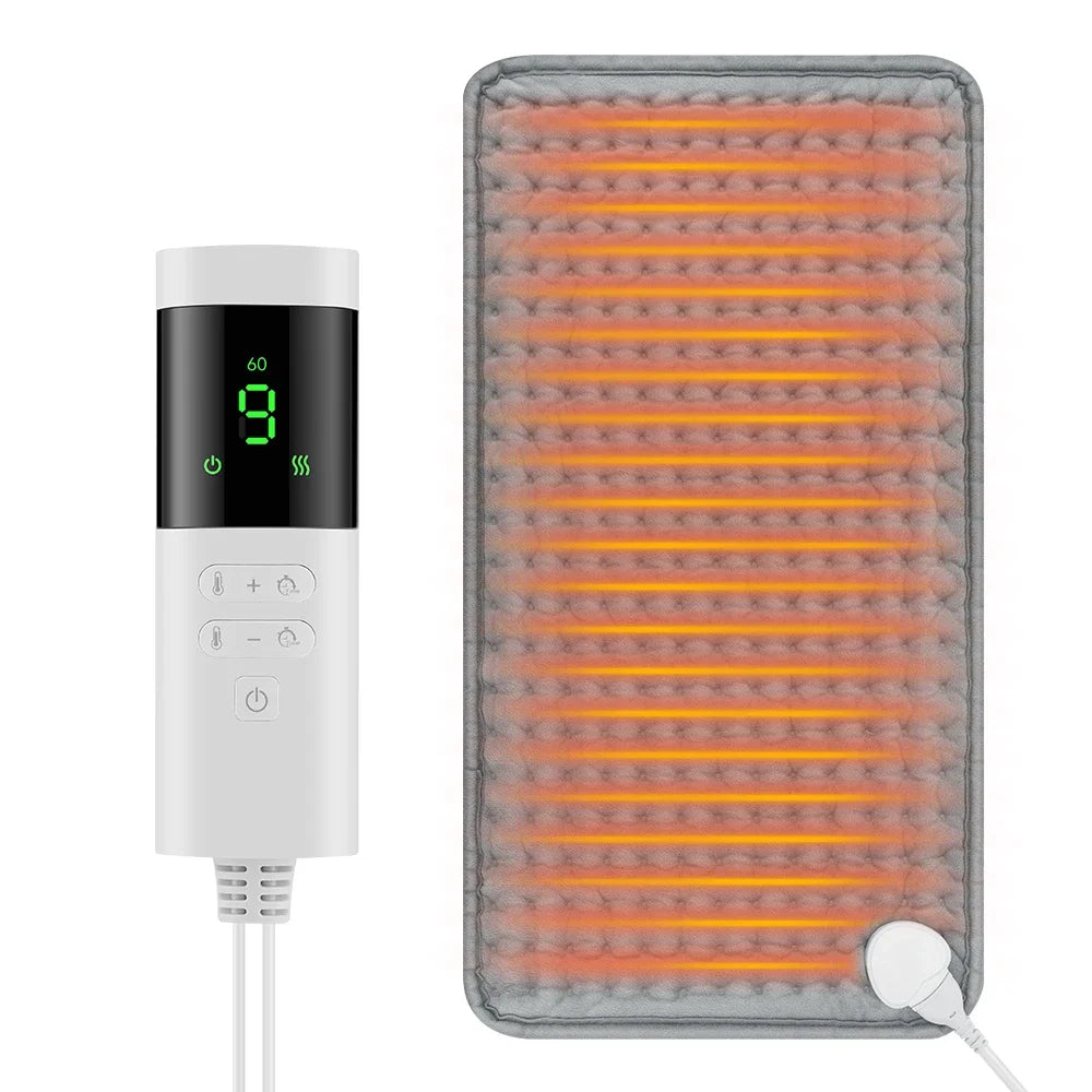Electric Heating Pad Pet Heat Mat with 9 Levels Constant Temp 4 Mode Timer Body Warming Thermal Mat for Abdomen Hand Thermal Mat - Smarsty