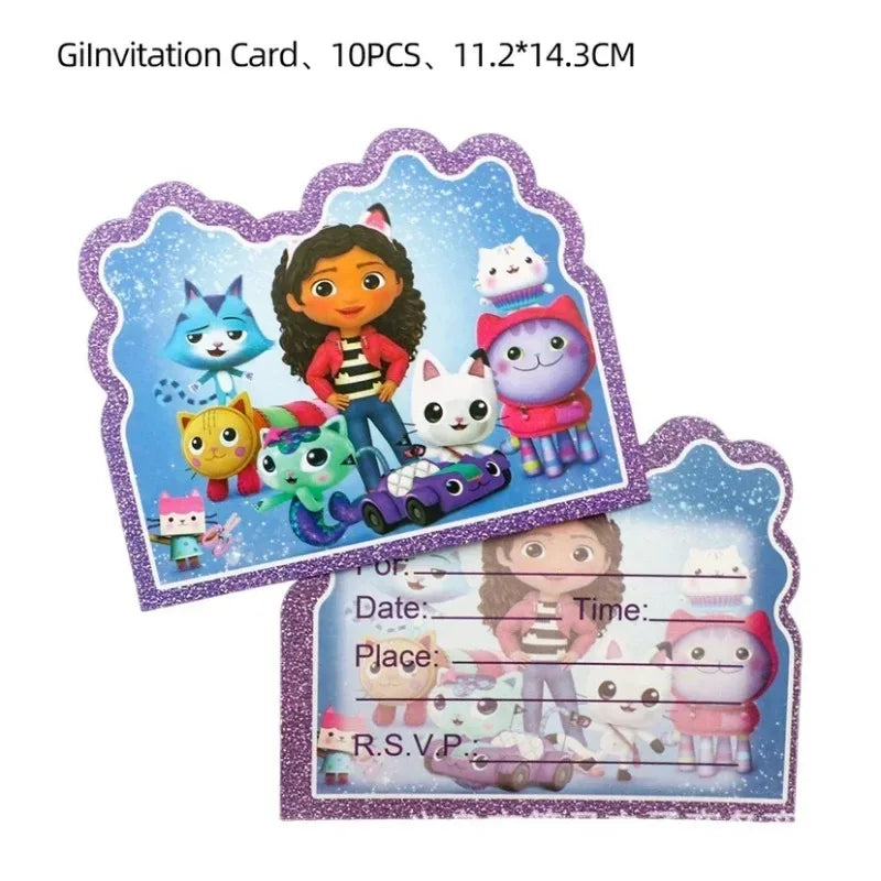 Disney Gabby's Dollhouse Birthday Party Tableware Set - Smarsty