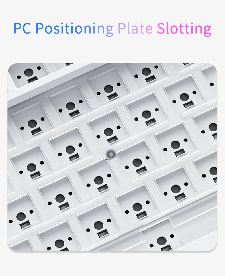 Gaming Mechanical Keyboard 82 Key 75 Percent Dual Mode