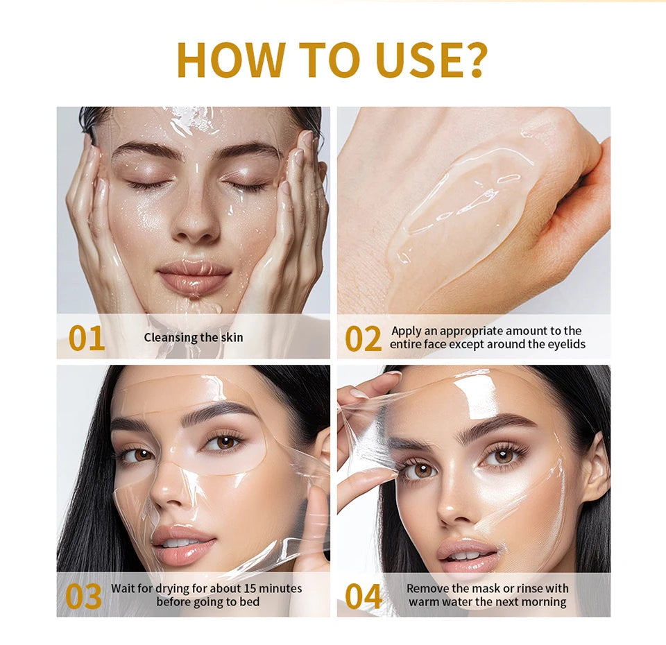 Korean Deep Collagen Peel Off Mask for Firm Skin - Smarsty