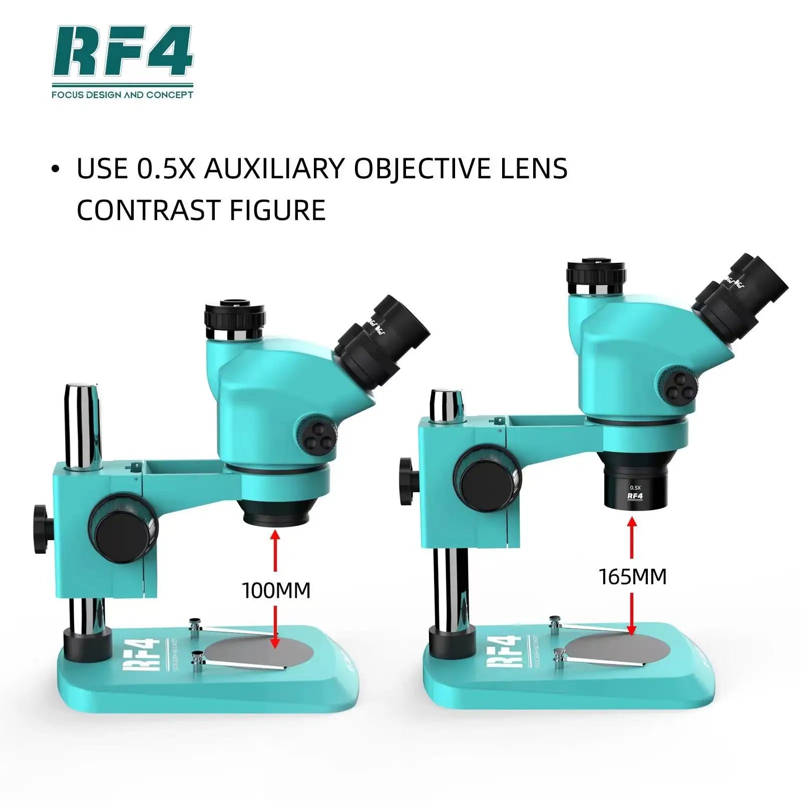 RF4 Auxiliary Microscope Lens for High Definition Imaging - Smarsty