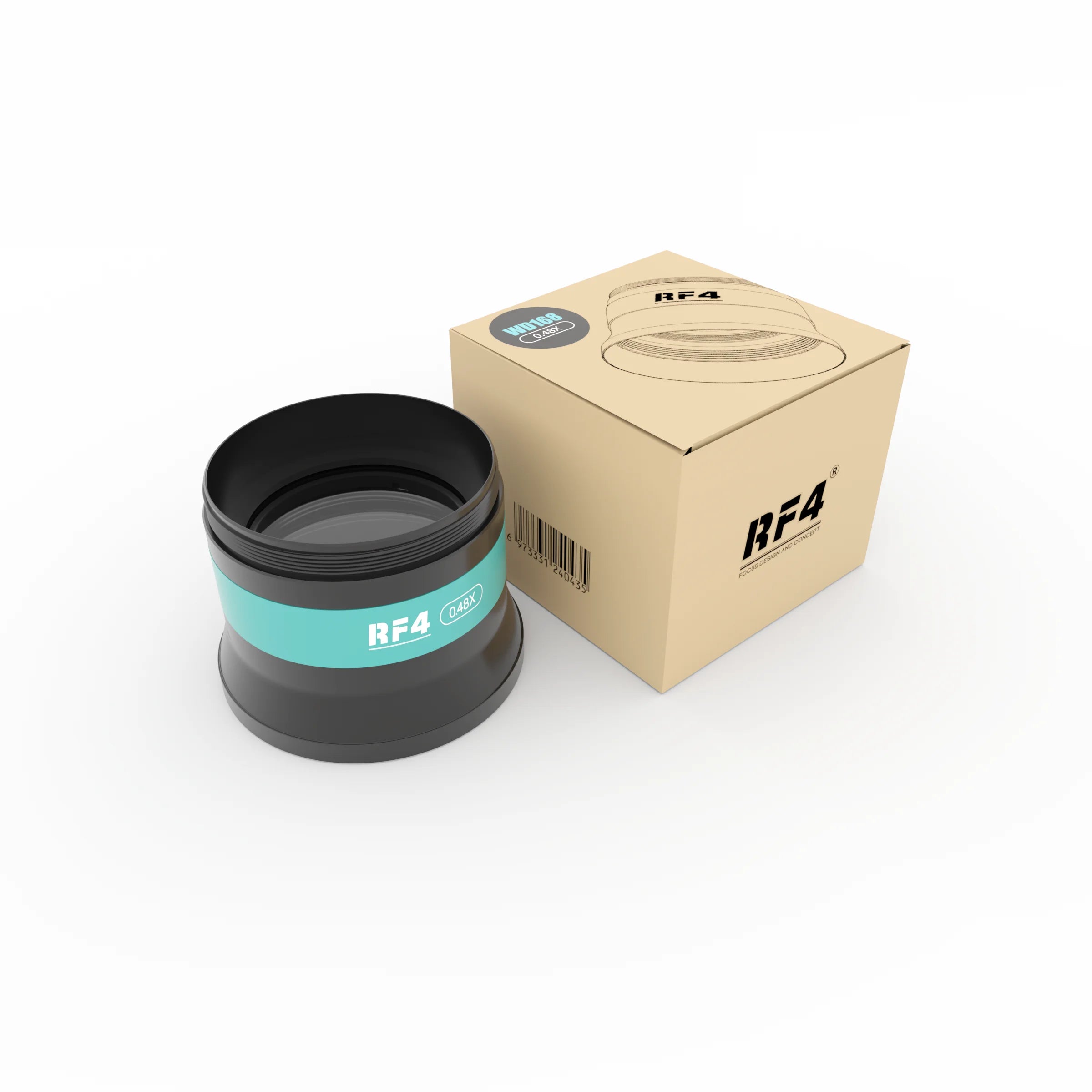 RF4 Auxiliary Microscope Lens for High Definition Imaging - Smarsty