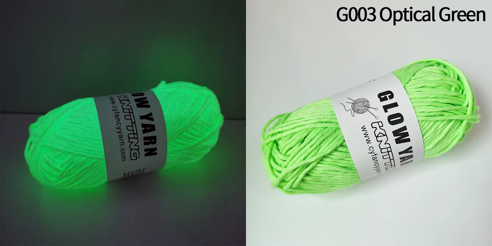 Glow In The Dark Polyester Chunky Yarn For Knitting - Smarsty