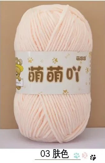Matte Chenille Yarn for Handmade Crochet Projects - Smarsty