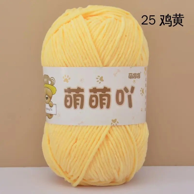 Matte Chenille Yarn for Handmade Crochet Projects - Smarsty