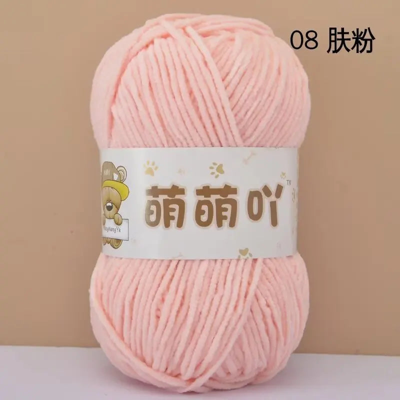Matte Chenille Yarn for Handmade Crochet Projects - Smarsty