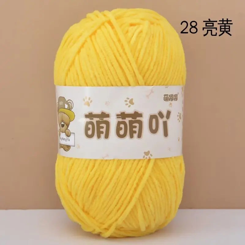 Matte Chenille Yarn for Handmade Crochet Projects - Smarsty