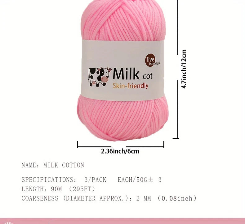 Handmade Acrylic Blended Yarn for Cozy Knitting Projects - Smarsty