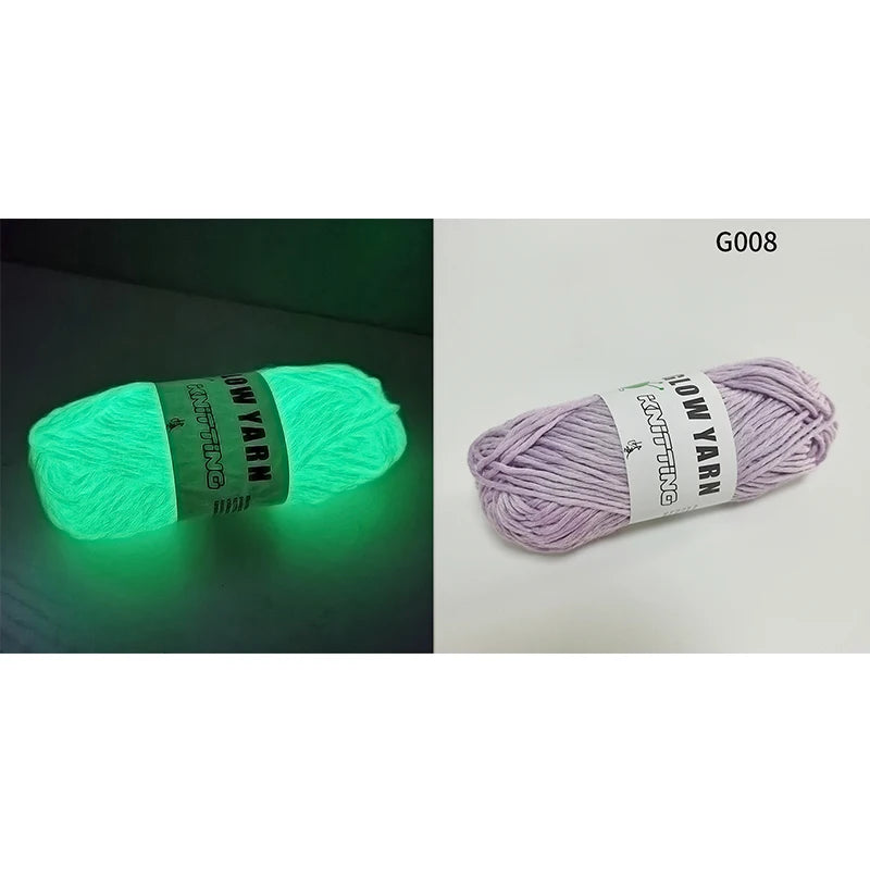 Glow In The Dark Luminous Yarn For Hand Knitting - Smarsty