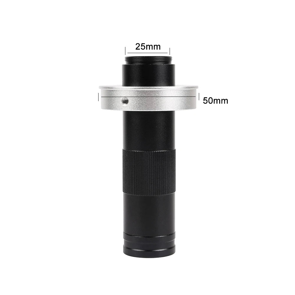 Adjustable 130X 150X 180X Microscope Zoom Lens - Smarsty