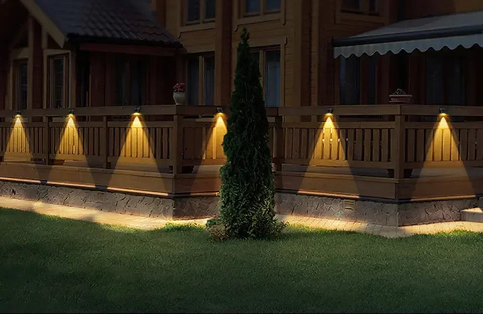 Solar Wall Light Outdoor Waterproof LED for Garden - Smarsty