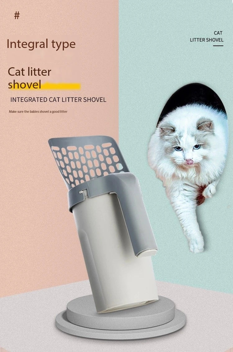 Cat Litter Scoop with Refill Bag for Easy Cleanup - Smarsty