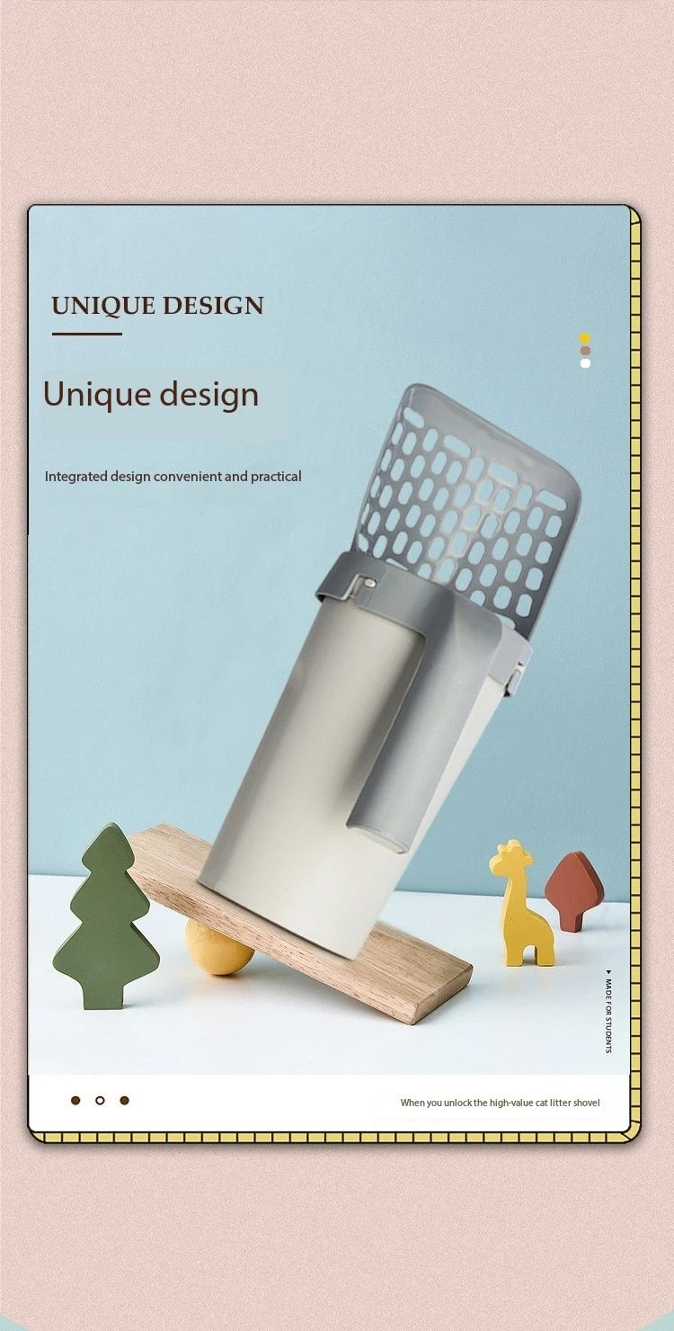 Cat Litter Scoop with Refill Bag for Easy Cleanup - Smarsty