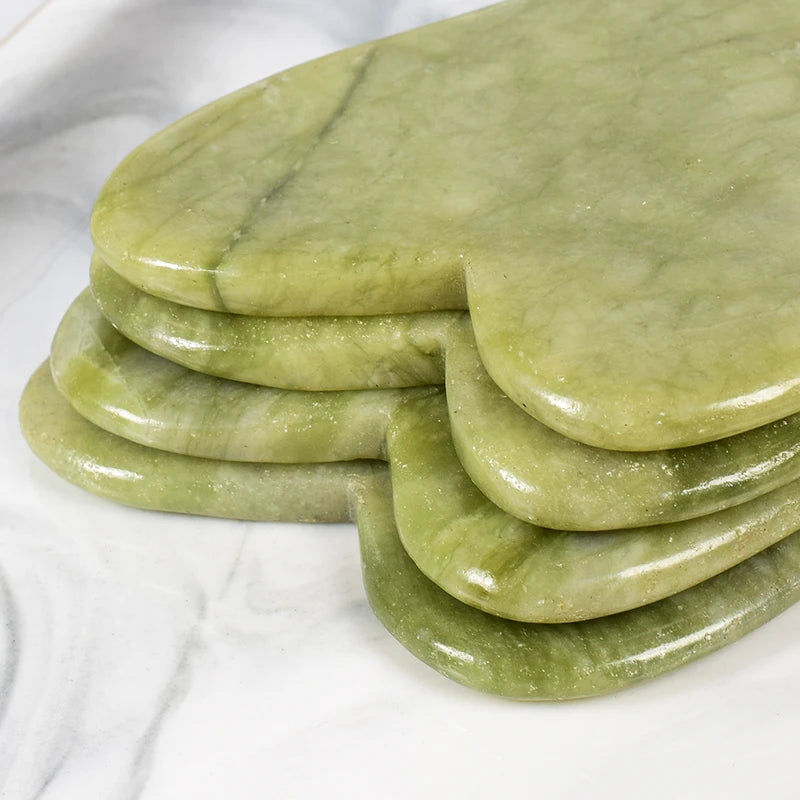 Natural Jade Gua Sha Scraper for Glowing Skin - Smarsty