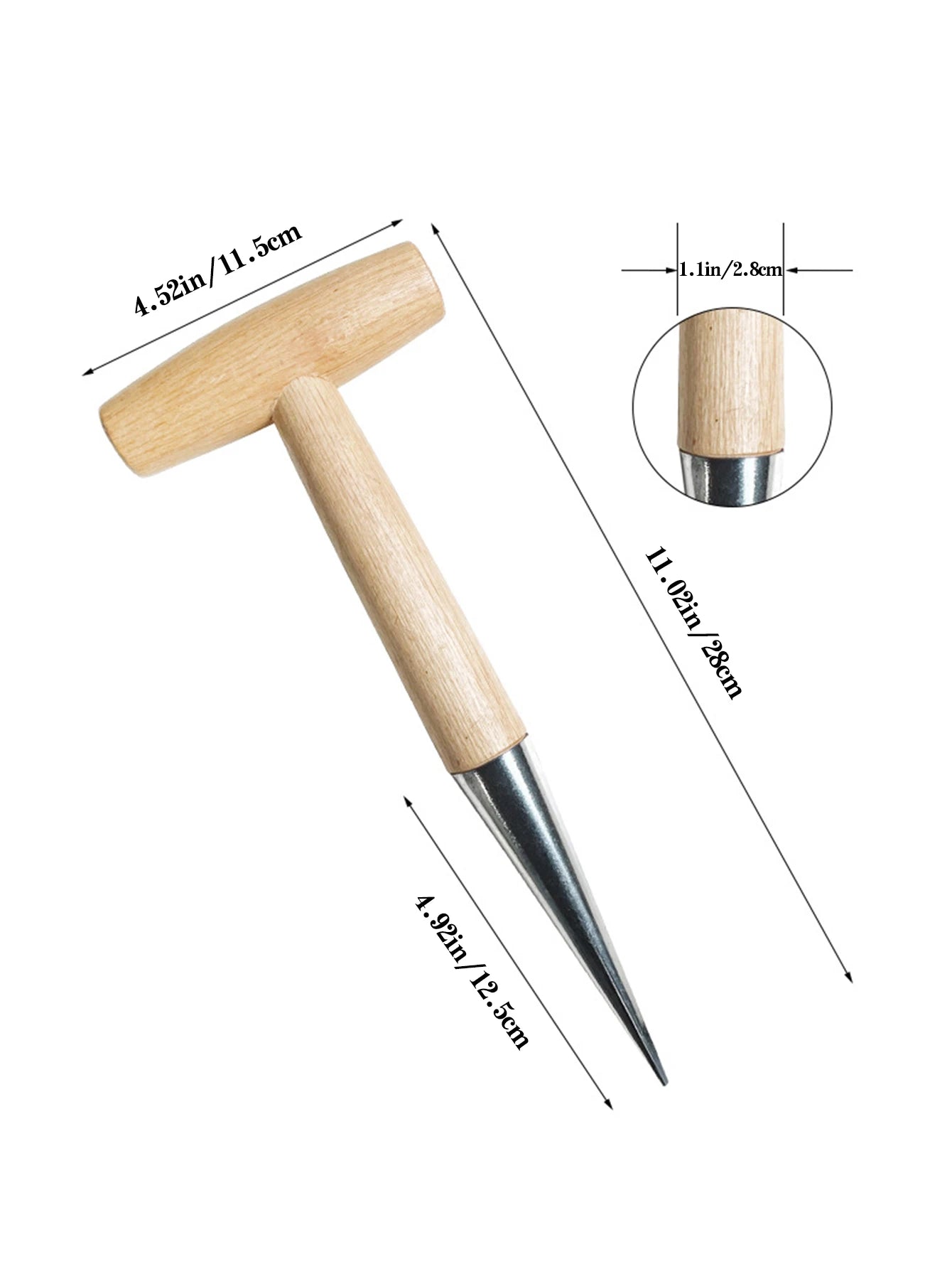 Ergonomic Gardening Hole Puncher for Easy Planting - Smarsty