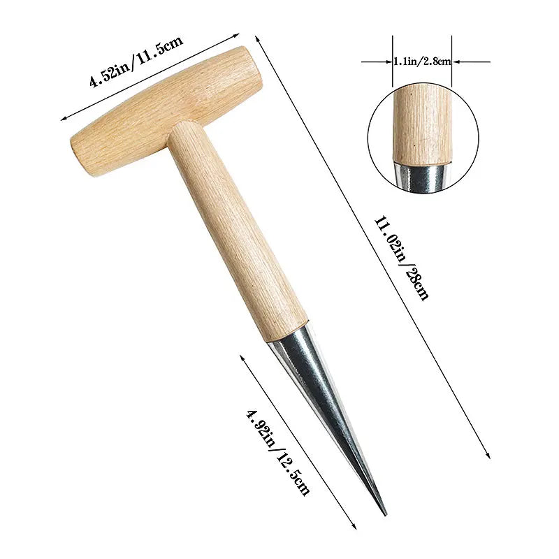 Ergonomic Gardening Hole Puncher for Easy Planting - Smarsty