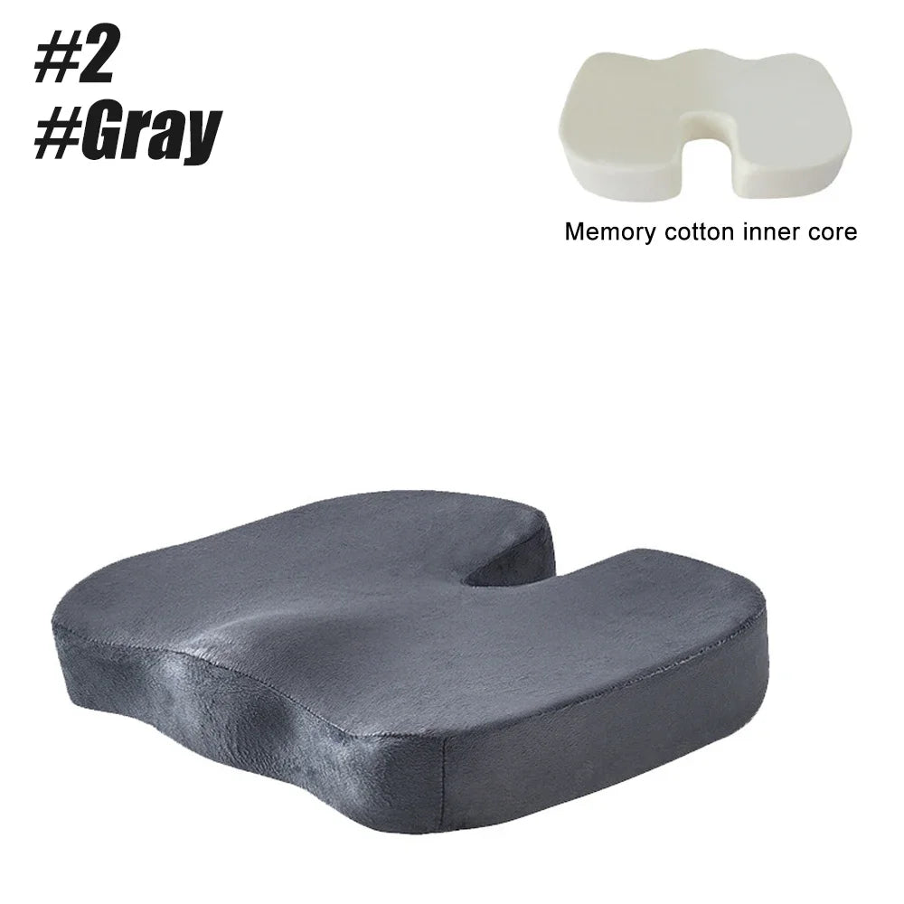 Ergonomic Memory Foam Seat Cushion for Office Chairs - Smarsty