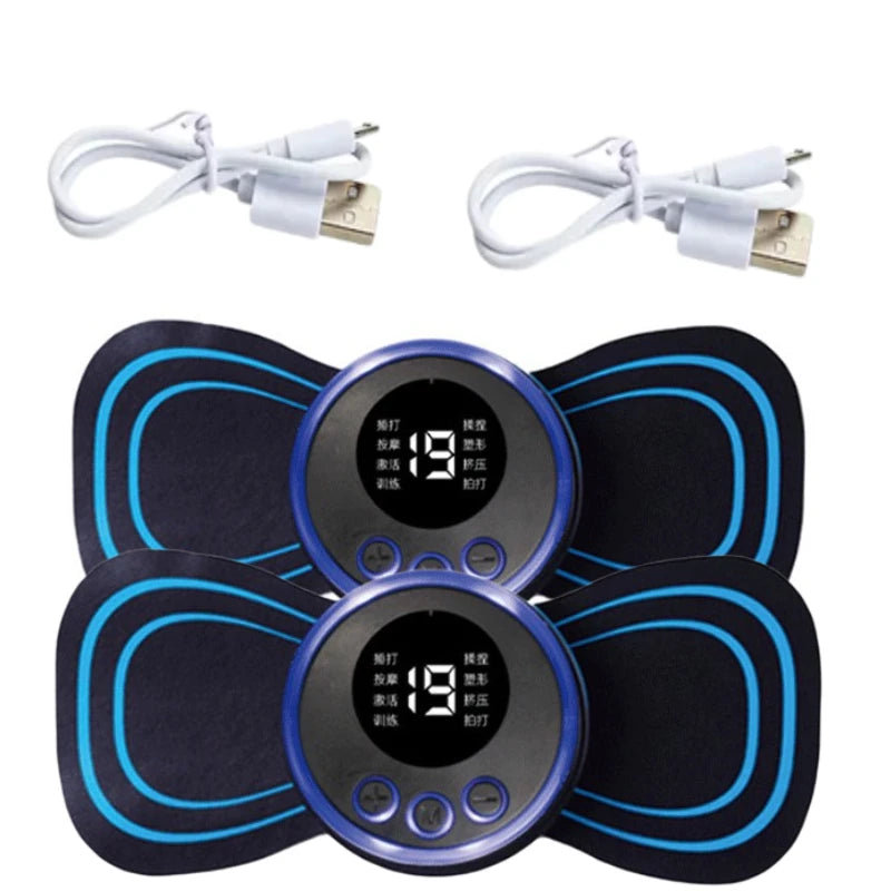 Rechargeable Neck Massager with Customizable Modes for Pain Relief - Smarsty