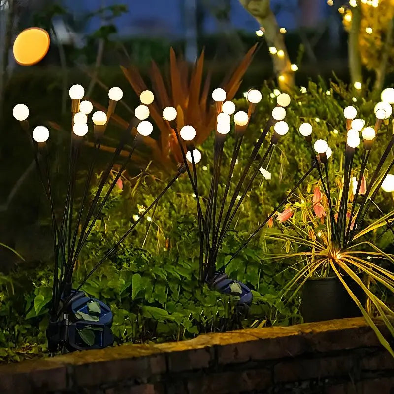 Solar Firefly LED Outdoor Lights for Garden Decor - Smarsty