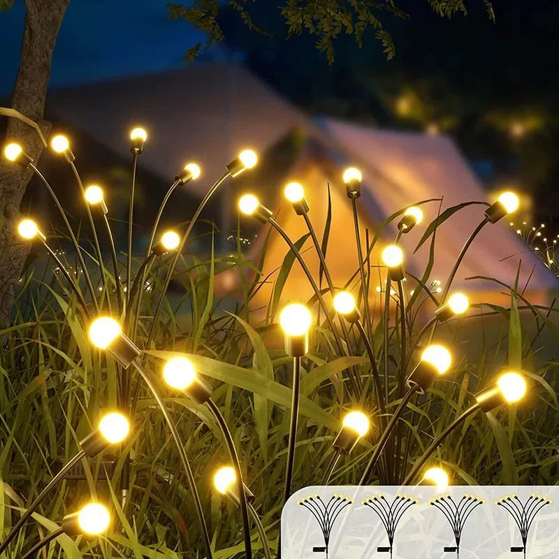 Solar Firefly LED Outdoor Lights for Garden Decor - Smarsty