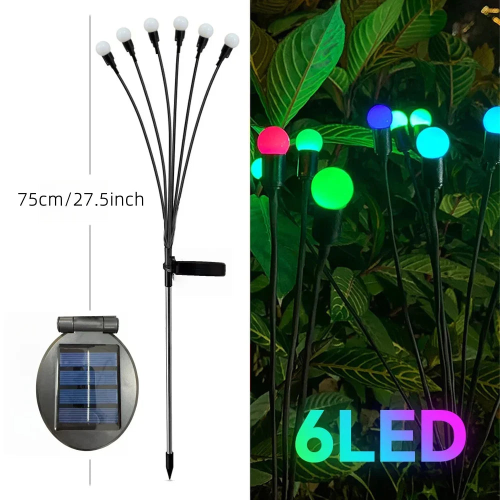 Solar Firefly LED Outdoor Lights for Garden Decor - Smarsty
