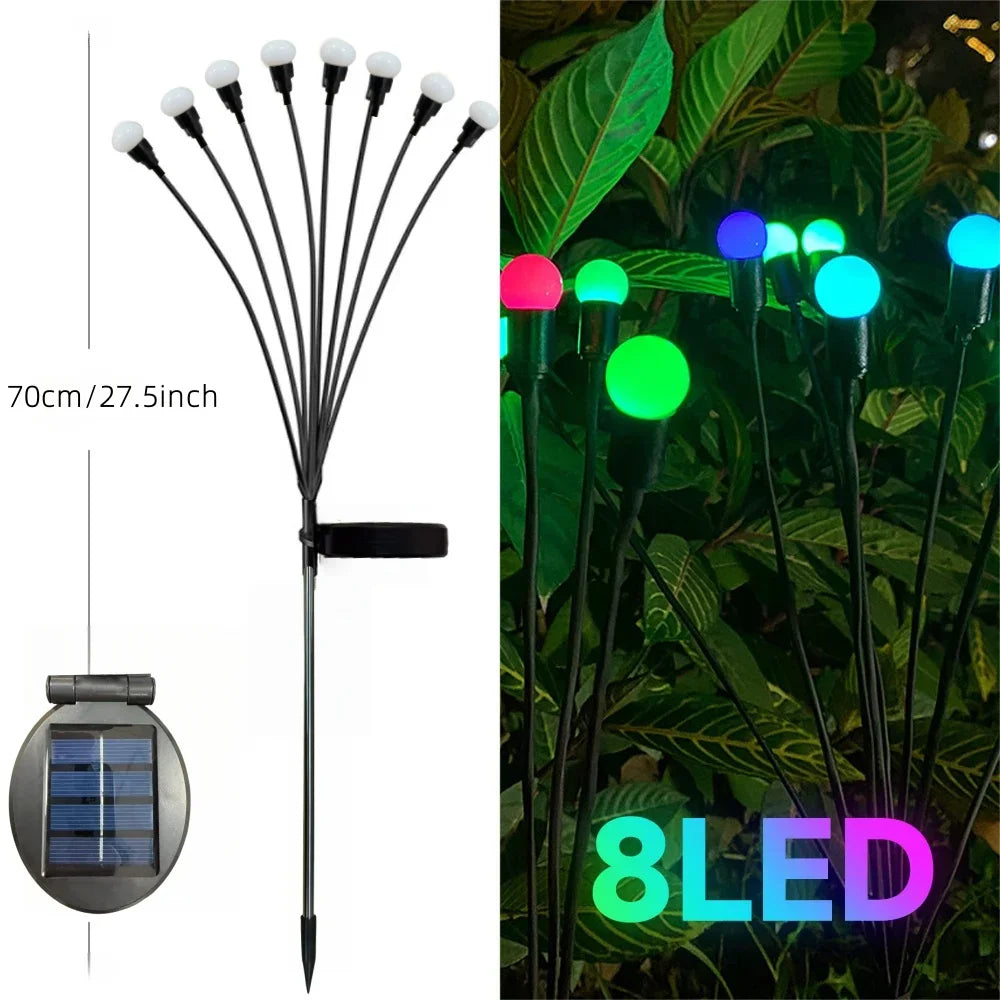 Solar Firefly LED Outdoor Lights for Garden Decor - Smarsty
