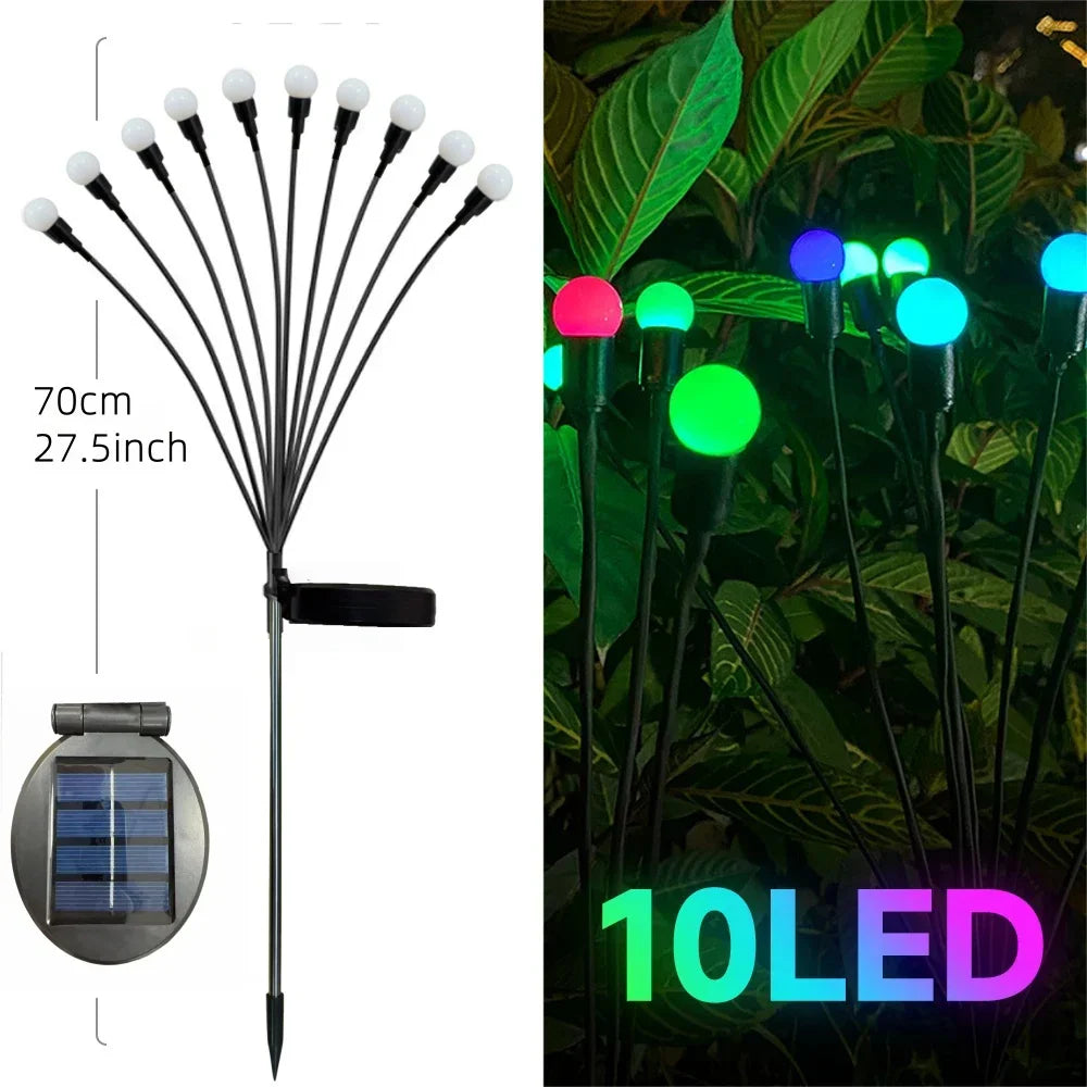 Solar Firefly LED Outdoor Lights for Garden Decor - Smarsty