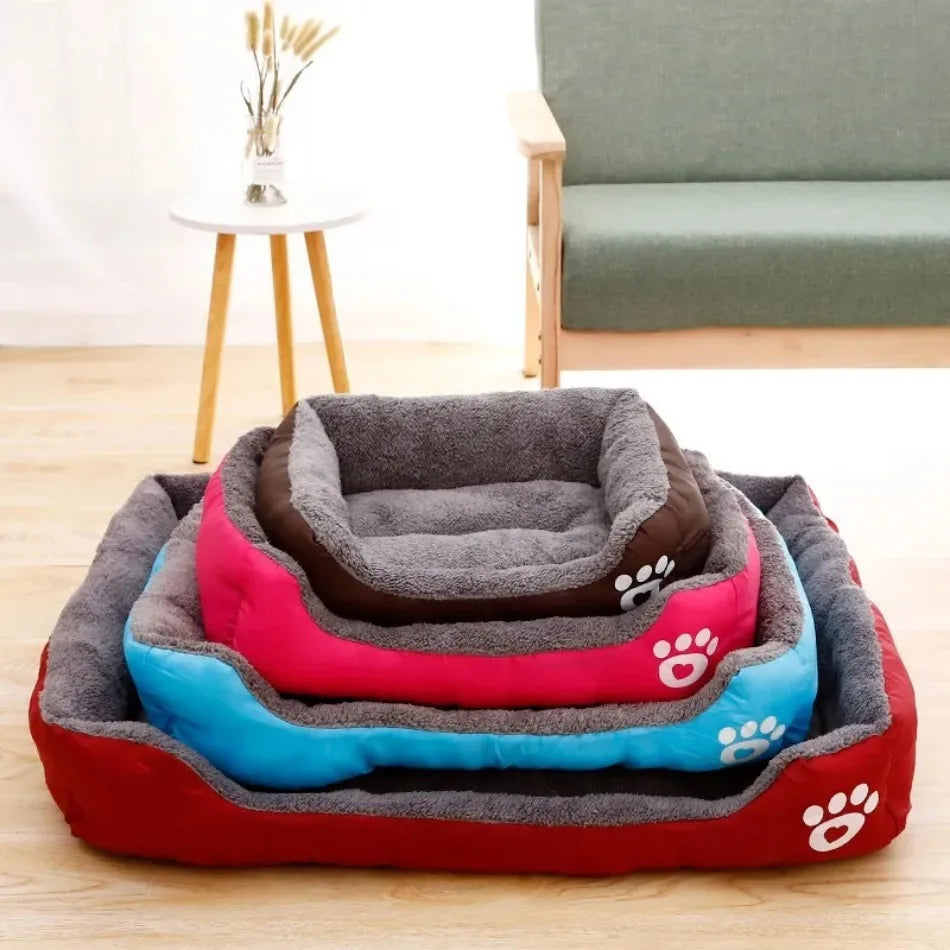 Large Dog Bed Washable Waterproof Plush Sofa - Smarsty