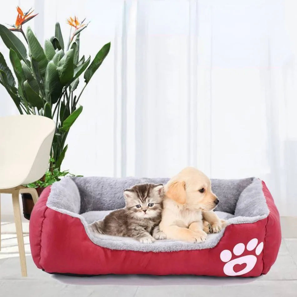 Large Dog Bed Washable Waterproof Plush Sofa - Smarsty