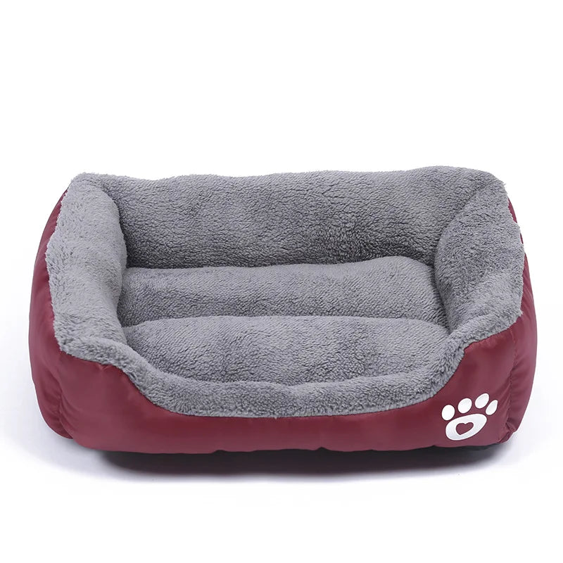 Large Dog Bed Washable Waterproof Plush Sofa - Smarsty