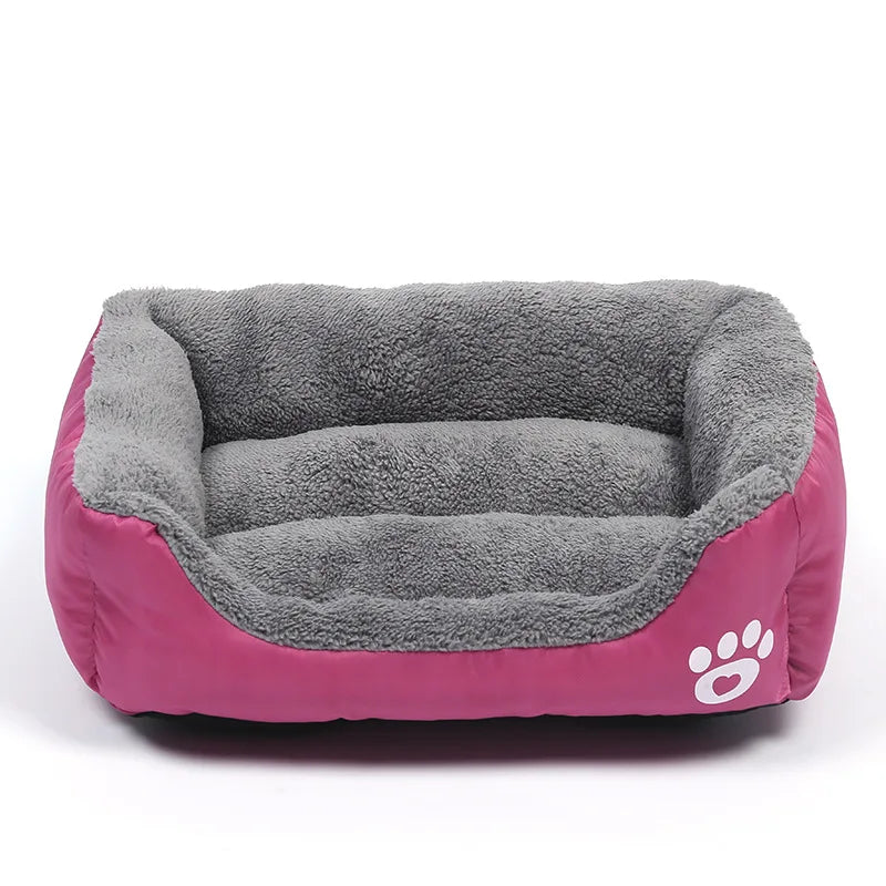 Large Dog Bed Washable Waterproof Plush Sofa - Smarsty
