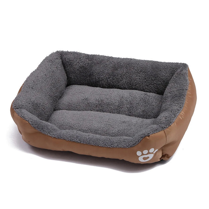 Large Dog Bed Washable Waterproof Plush Sofa - Smarsty