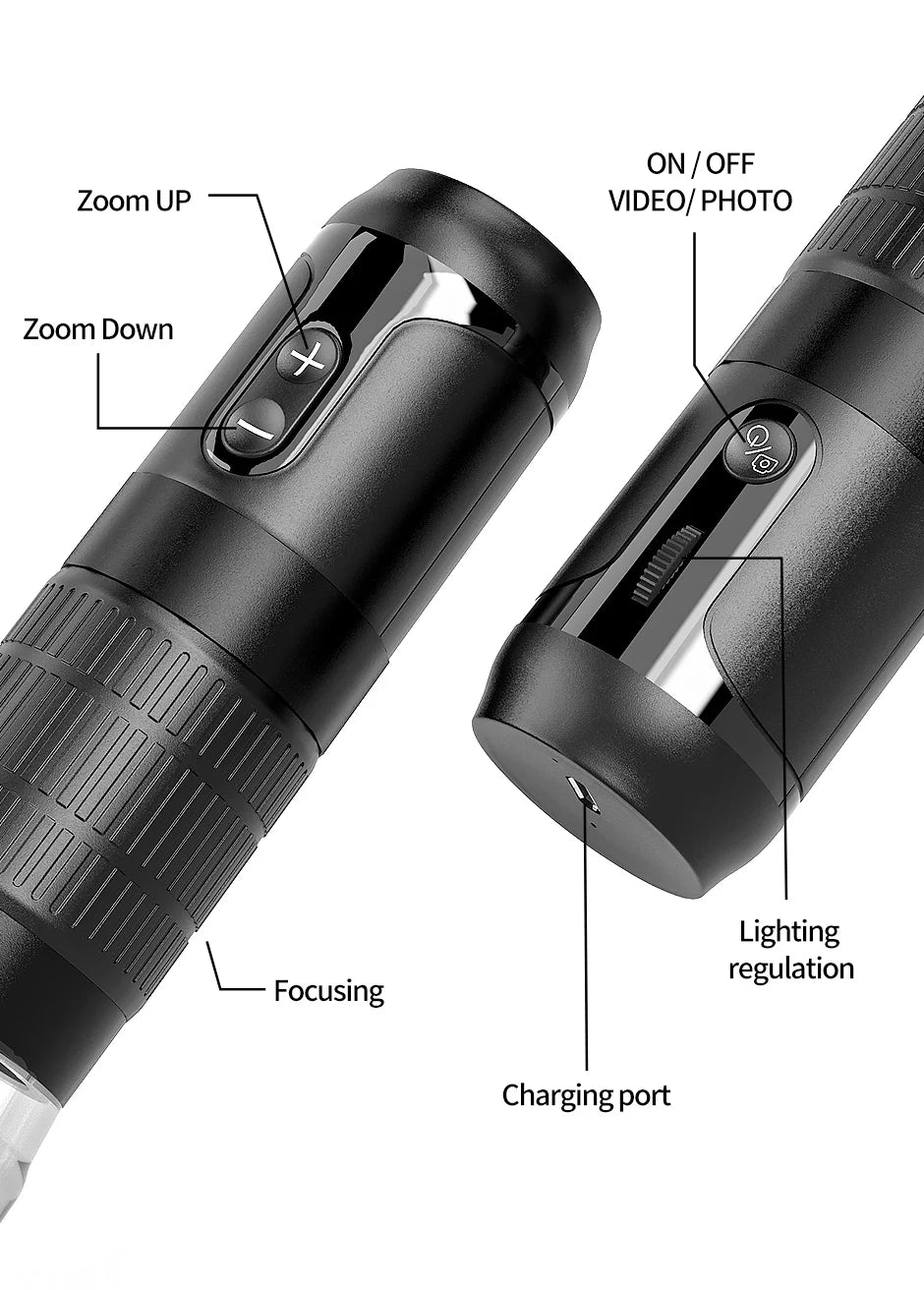 Wireless Digital Microscope 1000X Zoom Portable Magnifier - Smarsty