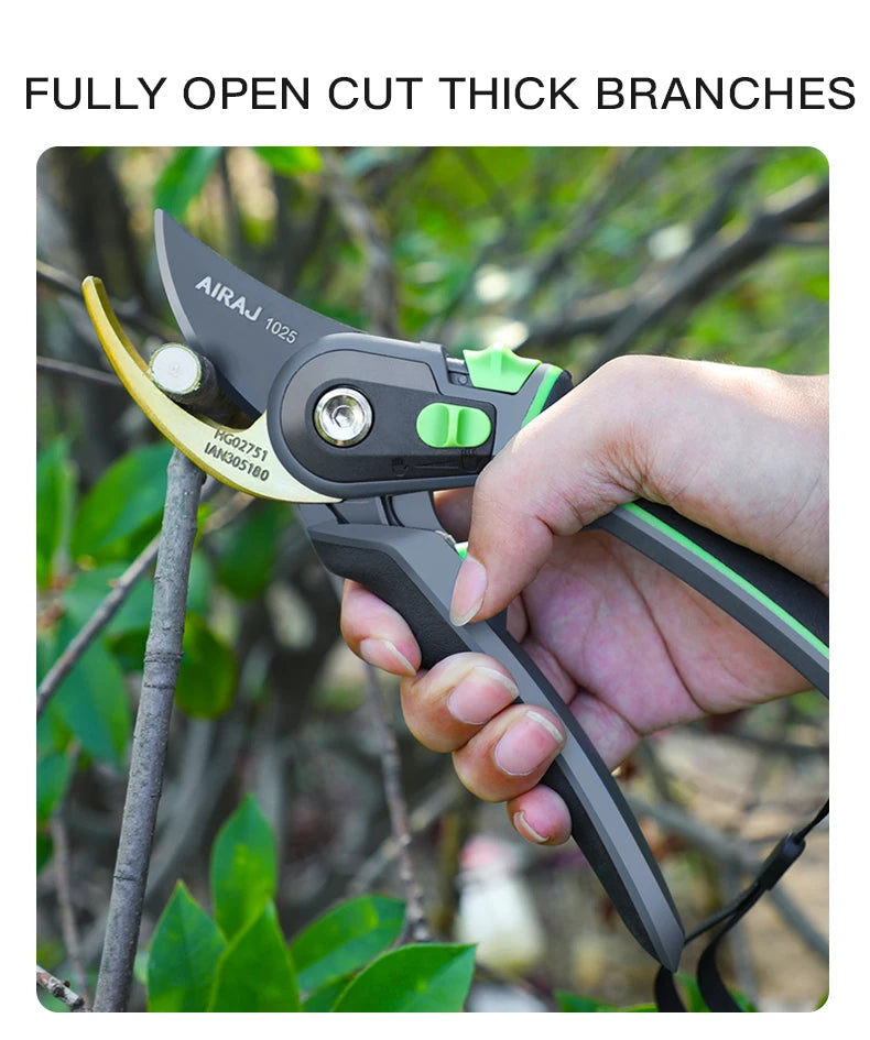 Ergonomic Garden Pruning Shears for Effortless Cutting - Smarsty