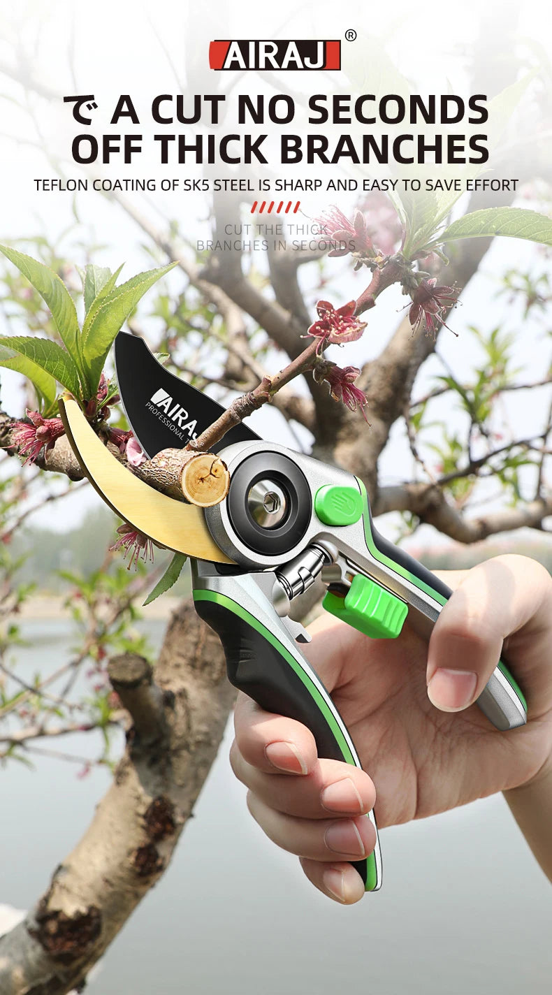 Labor Saving Pruning Shears for Effortless Gardening - Smarsty