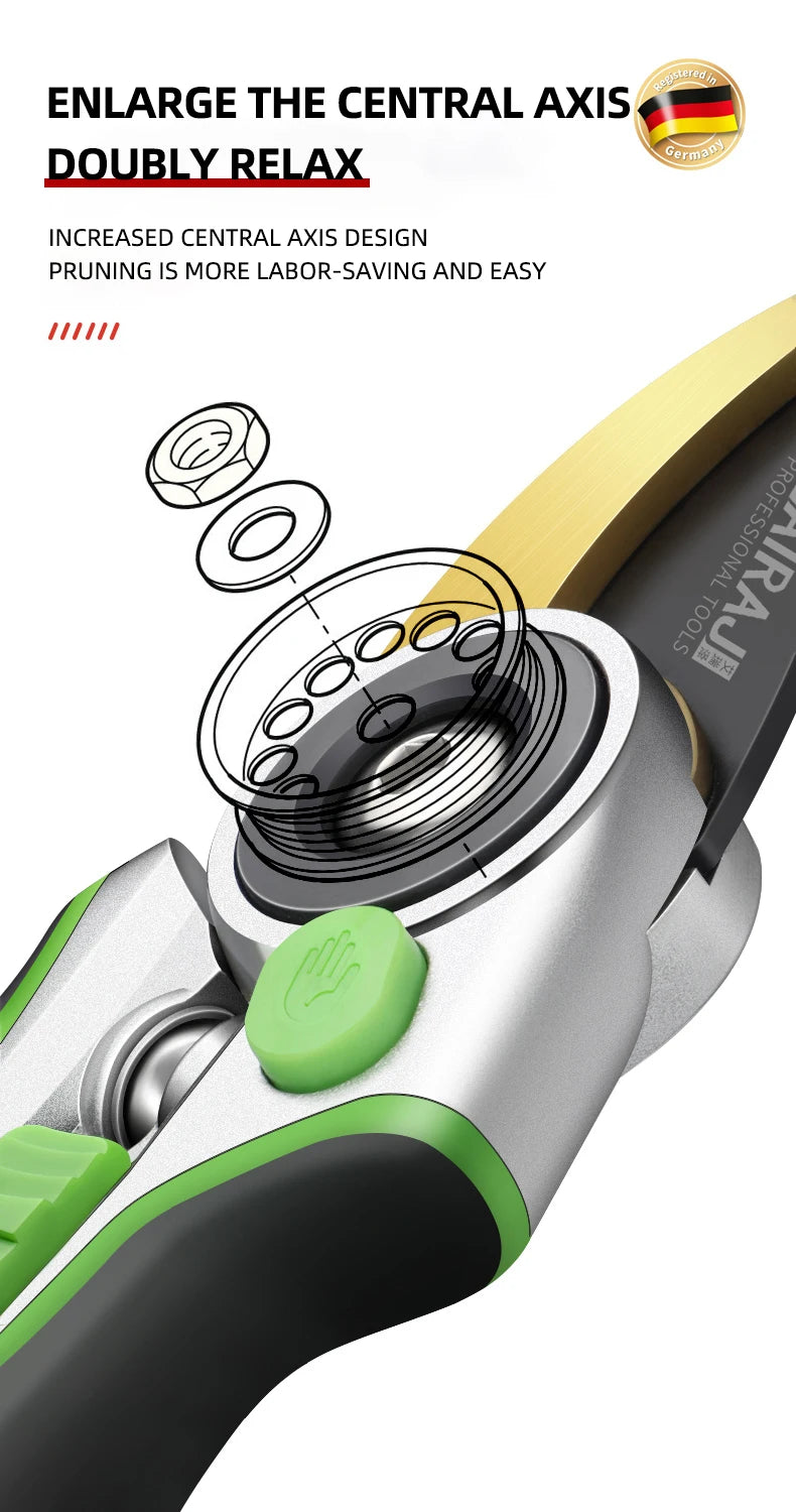 Labor Saving Pruning Shears for Effortless Gardening - Smarsty