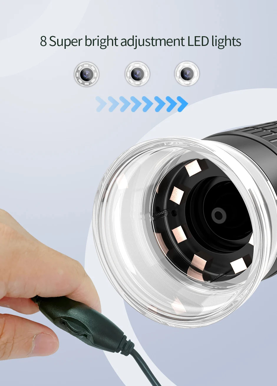 Wireless Digital Microscope 50X-1000X Portable Magnification - Smarsty