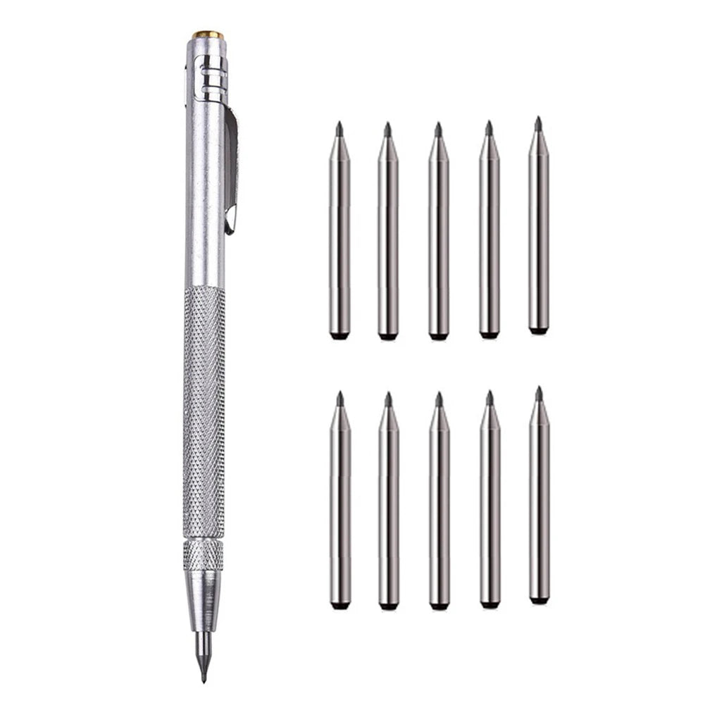 11PCS Tungsten Carbide Scriber Pen for Precision Marking - Smarsty