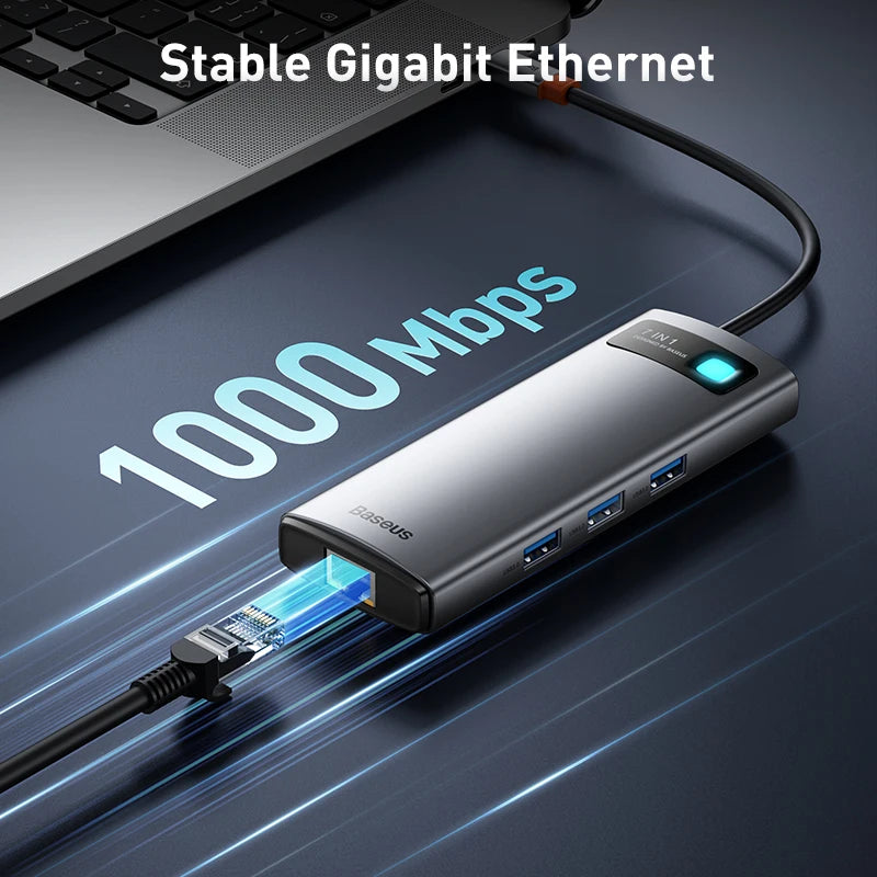 11-in-1 USB-C Hub – All-in-One Dock for MacBook Pro/Air - Smarsty
