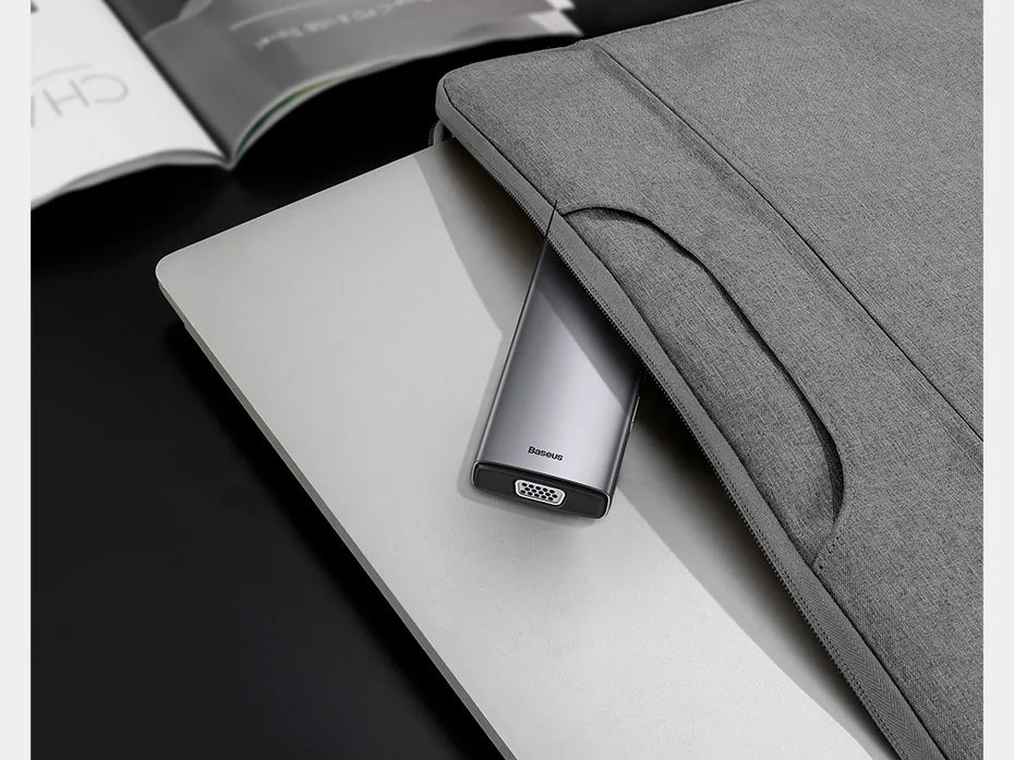 11-in-1 USB-C Hub – All-in-One Dock for MacBook Pro/Air - Smarsty