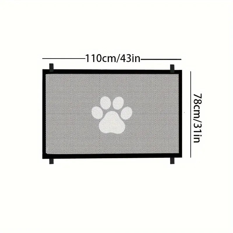 Portable Dog Net Door for Safe Pet Isolation - Smarsty