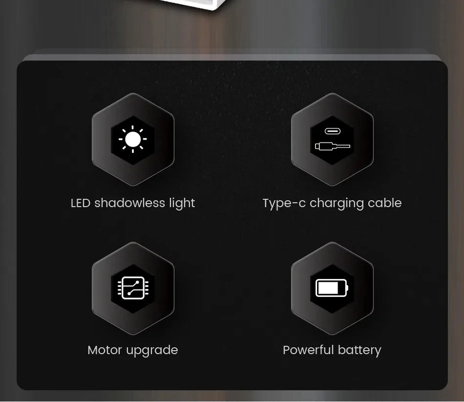 Cordless Electric Screwdriver Set with Fast Charging - Smarsty