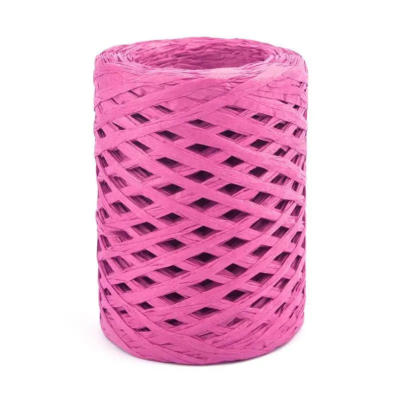 Natural Raffia Straw Yarn for Eco-Friendly Knitting - Smarsty