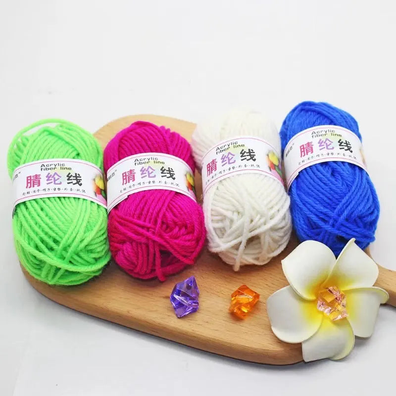Multicolor Yarn Starter Kit for Beginners Knitting and Crocheting - Smarsty