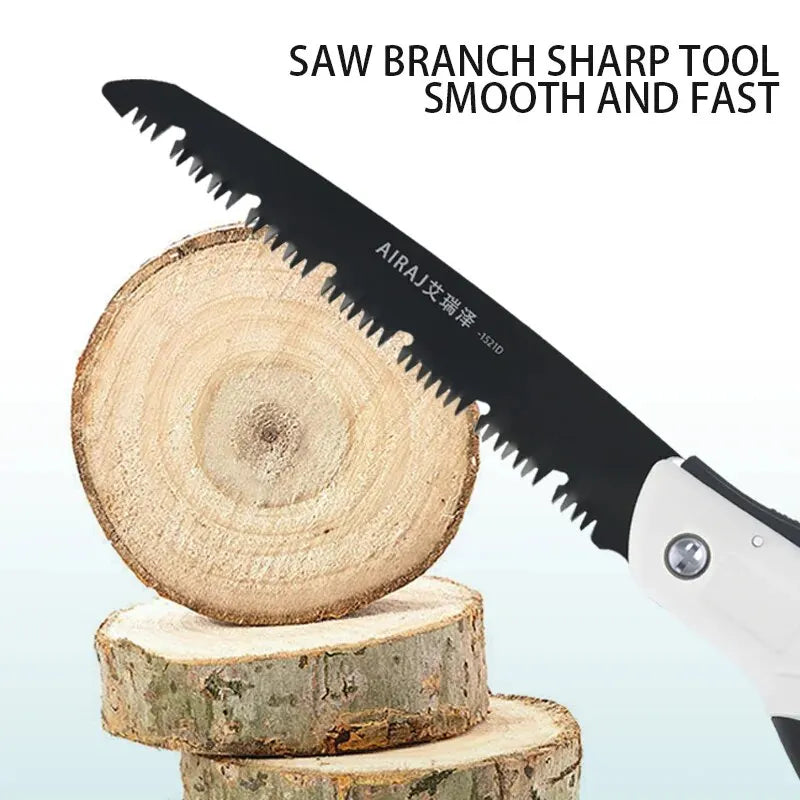 AIRAJ Woodworking Folding Saw for Easy Camp Cutting - Smarsty