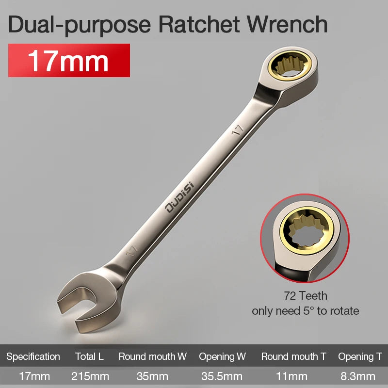 Flexible Golden Ratchet Wrench for Easy Car Repairs - Smarsty