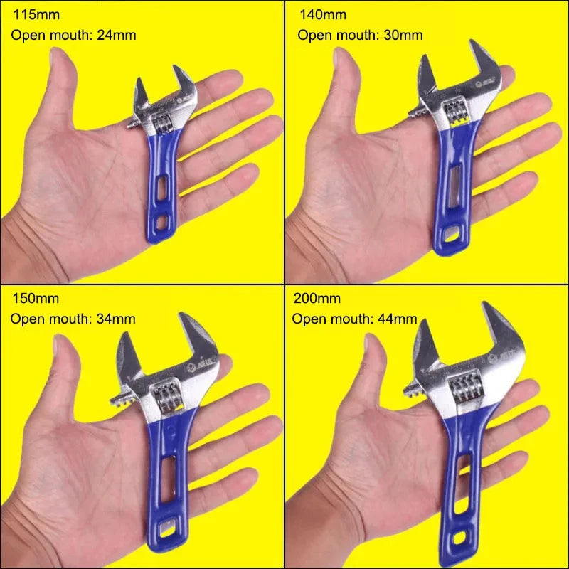 Lightweight Adjustable Wrench for Tight Spaces - Smarsty