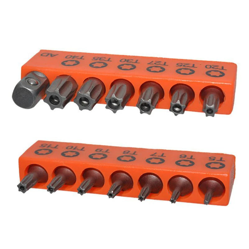 Tamper Proof Torx Screwdriver Bit Set with Magnetic Tips - Smarsty