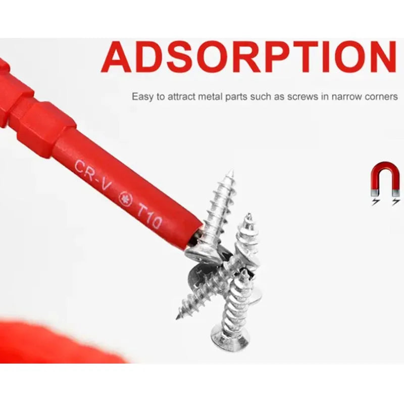 Insulated Electrician Tool Kit with Ergonomic Handle - Smarsty